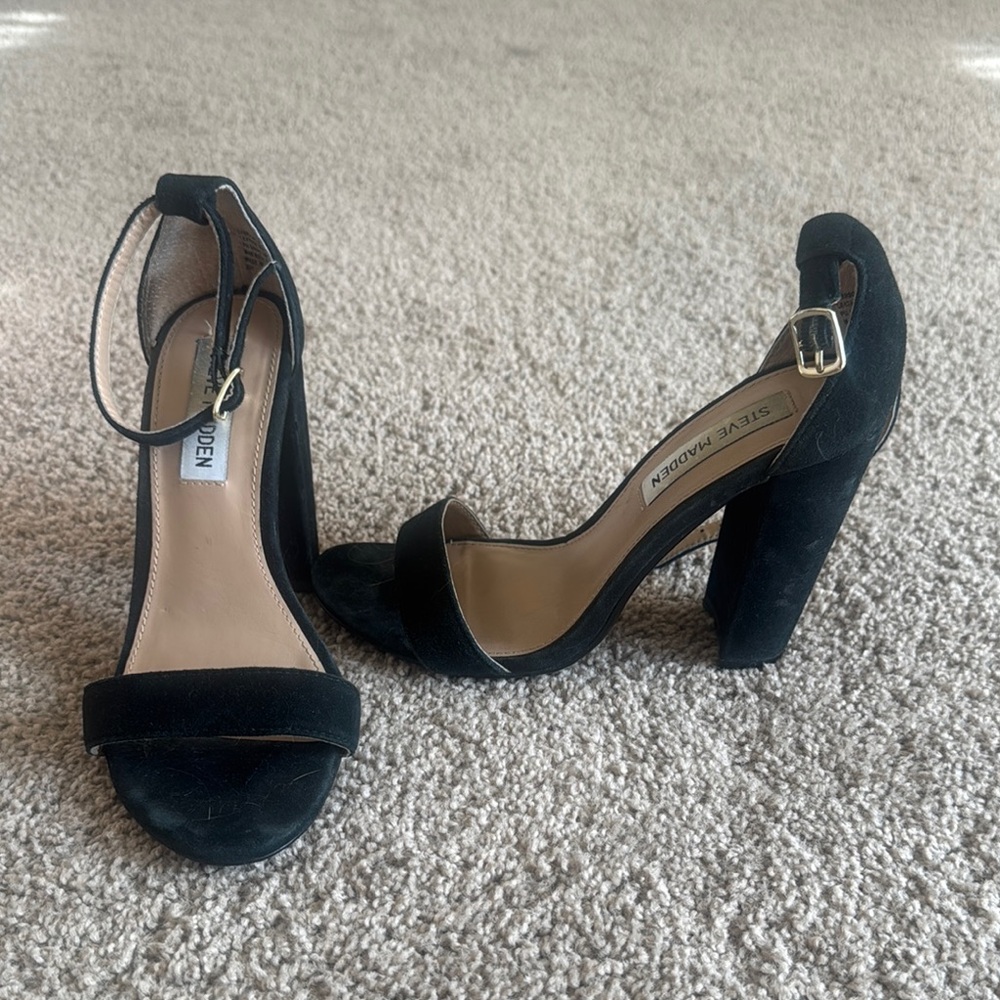 Steve Madden Black Women's Heels